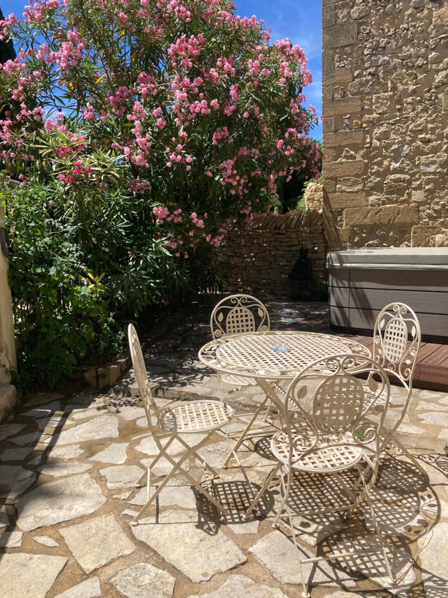 Le Studio D Aurelie Avec Spa Ete En Pleine Campagne Et Proche De Toute Commodite Roquemaure  Extérieur photo